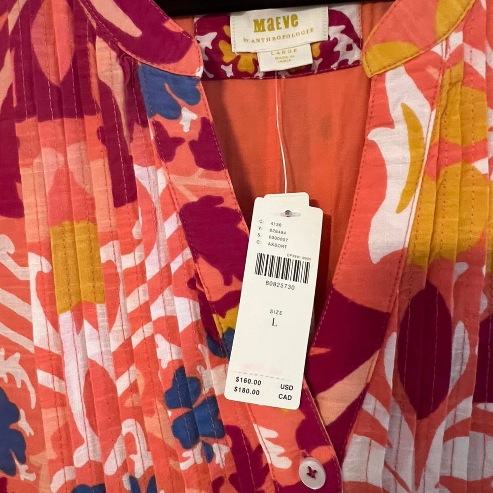 New with tags Anthropologie Maeve Dress